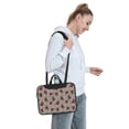 thumbnail image 6 of Lsque Leopard Print Rose Pattern Laptop Bag – Portable & Slim Single-Shoulder Computer Case with Adjustable Strap, Protective, Lightweight for 13”/14”/15.6” Laptops, 6 of 8