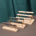 thumbnail image 4 of New Wolden Base Velvet Rings Organizer Holder Jewelry Display Stand Storage Rack Counter Ring Display Stand Jewelry Packaging green, 4 of 5
