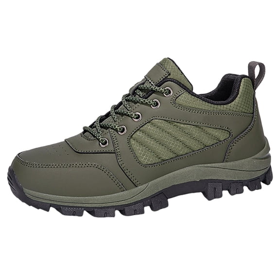 NOKIO Hiking Shoes for Men Breathable Soft Sole Sports Shoes Wide Width Walking Sneakers Comfortable 𝖫a𝖼e Up Running Shoes Versatile Casual Athlet𝗂c Shoes for Back to College