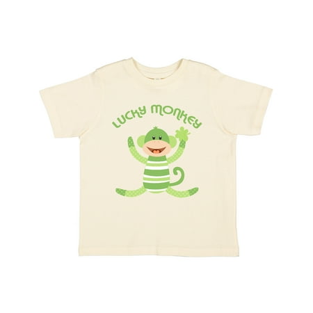

Inktastic Lucky Sock Monkey Gift Toddler Boy or Toddler Girl T-Shirt