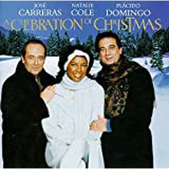 Pre-Owned A Celebration of Christmas (CD 0075596200028) by Jos√© Carreras / Natalie Cole / Pl√°cido Domingo
