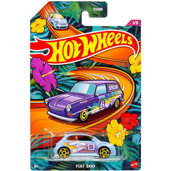 Mattel Spring 2024 Fiat 500 Car & Truck Play Vehicles