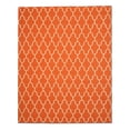 thumbnail image 5 of EORC DM12RT Tapis Kilim Marocain Moderne Réversible en Laine Noué à la Main 5.50 x 8 Pieds, 5 of 5