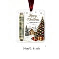 thumbnail image 4 of Christmas Cash & Treat Holder Ornament, 3.94" Personalized Cash Gift Holder Hanging Ornaments, Acrylic Christmas Money Holder Ornaments for Gifting Cash, Funny Ways to Gift Money for Xmas Tree, 4 of 5