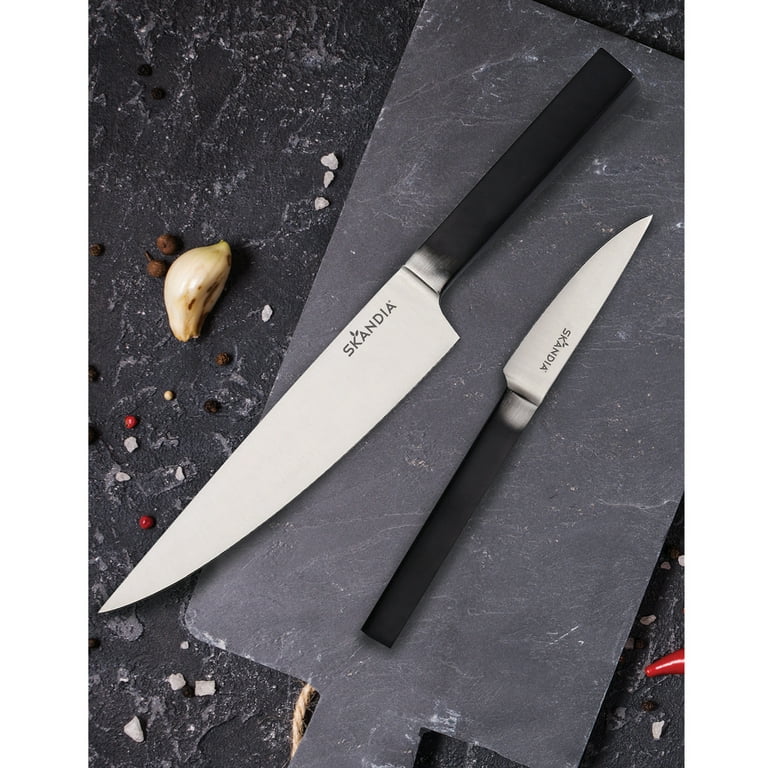 Knife Set with Blade Guards 5-piece Skandia by Hampton Forge, High Carbon