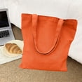 thumbnail image 2 of Zznnkj Cotton Canvas Tote Bag, Reusable Grocery Shopping Bag with Reinforced Handles, Large Capacity Tote for Daily Use, Beach Trips, and DIY Projects, Available in Multiple Colors, 2 of 4