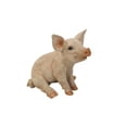 thumbnail image 3 of Garden Decor Animal Statue Medium Sitting Pig Statue, 3 of 5