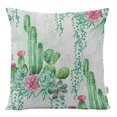 thumbnail image 1 of Vargottam Luxury, Printed Mint Green CushionCoversDecorative PillowCoversSquareThrow Pillowcase -20x20Inches, 1 of 5
