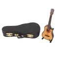 thumbnail image 3 of Modelo de guitarra eléctrica en miniatura Bling Bling de tilo y metal 13cm, 3 of 12