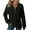Black-womens sweatshirt dressy casual, variant on Dazajoo Womens Sweatshirt Waffle Knit Long Sleeve Lapel Half Zip Casual Lightweight Soft Sweatshirts Loose Pullover Tops,Black,L