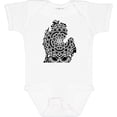 thumbnail image 3 of Inktastic Michigan Silhouette Mandala Boys or Girls Baby Bodysuit, 3 of 5