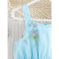thumbnail image 6 of Yunliwuli Baby Girl Princess Dress Sleeveless Floral Embroidery Tulle Dress Toddler Party Dress, 6 of 10
