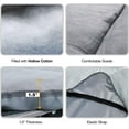 thumbnail image 5 of REDCAMP Cot Pads for Camping, Soft Comfortable Cotton Sleeping Cot Mattress Pad 75"x29", Grey/Blue, 5 of 7