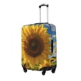 thumbnail image 2 of Daiia Sky Golden Sunflower Field Luggage Cover, Thickened Washable Travel Luggage Covers, Elastic Unique Baggage Covers for 18-20 inch Luggage-X-Large, 2 of 9