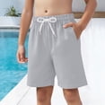 thumbnail image 2 of UAYOTSE Teen Boys Athletic Shorts Mesh Basketball Soccer Shorts Breathable Quick Dry Running Gym Shorts,Sizes 7-8 Years, 2 of 7