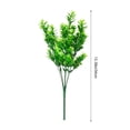 thumbnail image 4 of Yhmxh manojos de flores artificiales para exteriores, ideales para macetas, arbustos de follaje artificial resistentes a los rayos UV con vibrantes flores, plantas que no se decoloran, perfectas pa, 4 of 6