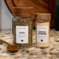 thumbnail image 6 of Everything Kitchens Modern Essentials 8oz Spice Jars with Wood Lids | Set of 6, 6 of 13