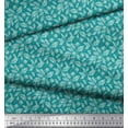 thumbnail image 2 of Soimoi Cotton Duck Fabric Dot & Leaves Decor Fabric Printed Yard 42 Inch Wide, 2 of 3