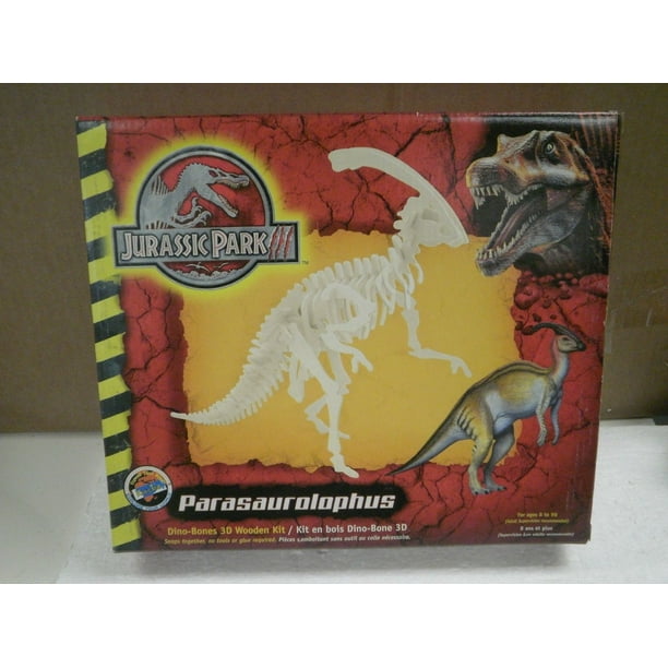 Kids S Tek Jurassic Park Parasaurolophus 3 D Wooden Kit Walmart Com Walmart Com