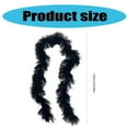 thumbnail image 3 of 4.90ft Artificial Boas Scarf Fancy Dress Boas for Women Dancing Wedding Party Colorful Boas Decoration, 3 of 20