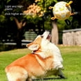 thumbnail image 4 of Balón de fútbol con correas, juguetes interactivos para perros de la Copa Mundial de 15cm para tira y afloja, juego de patio, juguete acuático, pelota de pastoreo para perros pequeños, 4 of 5