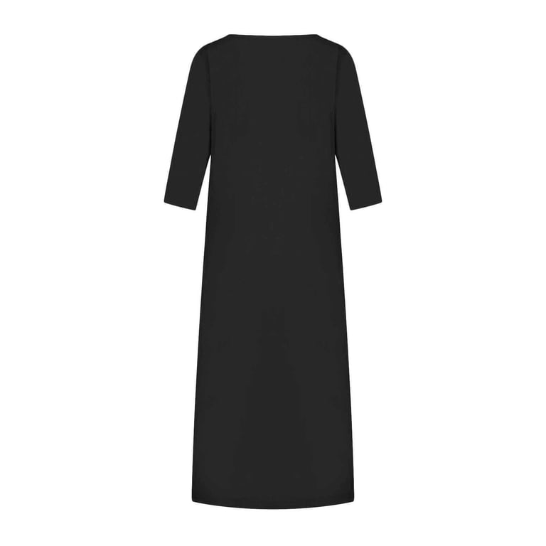 chinese dress ladies Aphratti Women's Long Sleeve Fall Dresses 2025 Casual Peter Pan Collar A  Line Fit and Flare Skater Goth Dress Black X-Small at Amazon Women's  Clothing store main image 0