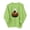 Green, variant on HOMBOM Womens Gray Oversized Sweatshirt Crewneck Comfort Colors Long Sleeve Loose Fall Pullover for Women Casual Vintage Sweat Shirts,M
