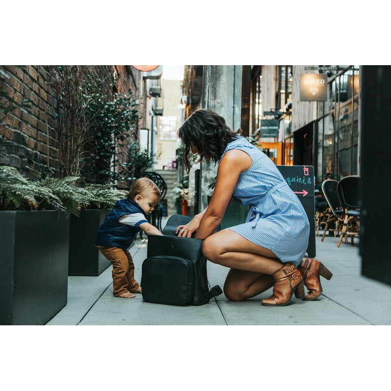 Jj cole vegan leather brookmont backpack diaper bag sales