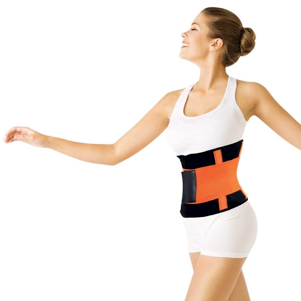 Double Compression Waist Wrap and Slimming Belt use for Back Support