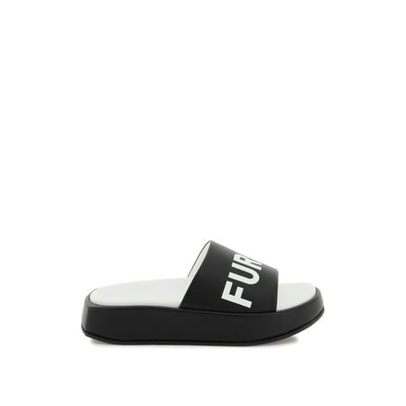 

Furla Faux Leather Slides Women