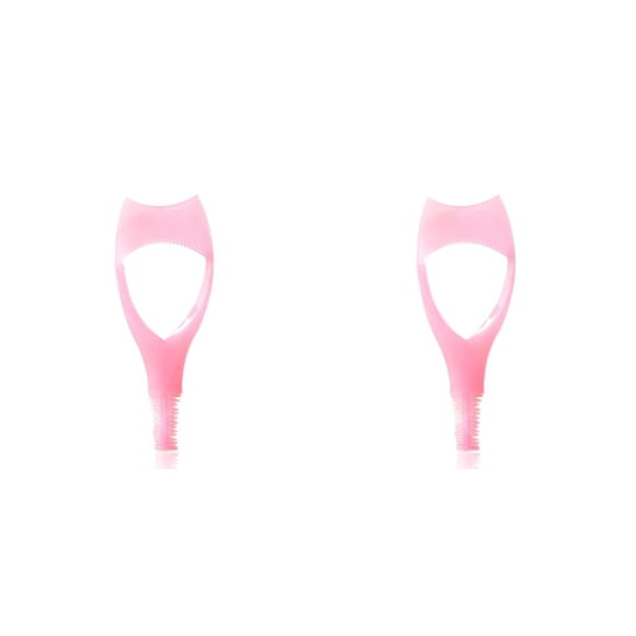 Soidarity Women 3 in 1 Mascara Natural Guard Lash Guide Beauty Portable Curler Eye Eyelashes Makeup Supplies Accessory Applicator 2piezas