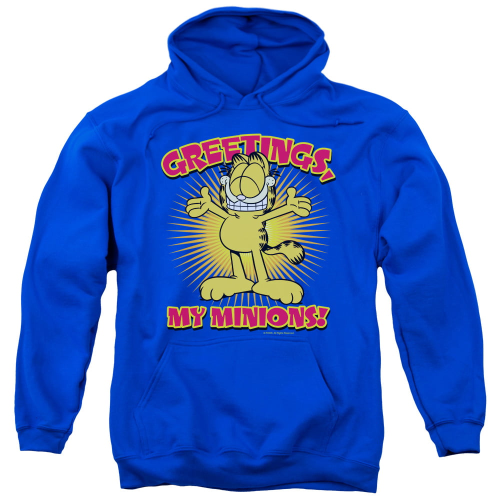 Garfield Minions Mens Pullover Hoodie - Walmart.com
