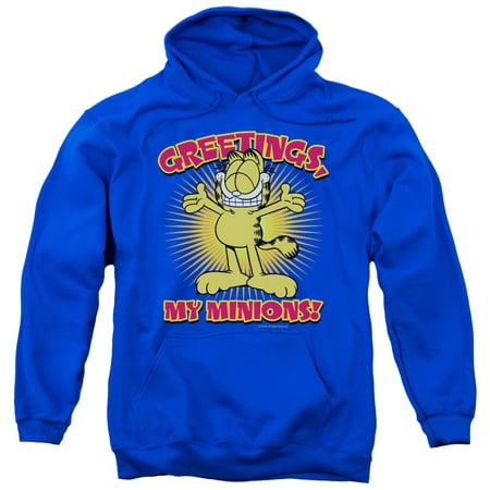 Garfield Minions Mens Pullover Hoodie