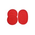 thumbnail image 2 of Woven Round Placemats Thermal Insulation Durables Table Insulation Coasterss Coasterss 3pcs, 2 of 6
