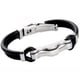 thumbnail image 1 of Pulsera de pareja para hombre y mujer, letras, personalidad, joyería, pequeño regalo, joyería de silicona de acero inoxidable, 1 of 1