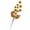 Golden, variant on Velvet Christmas Ornaments 21 Inch Christmas Tree Picks with Velvet Balls & Leaves for Xmas Tree, Wreath, Home & Party Decor