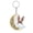 D, variant on Pet Memorial Keychain Acrylic Cats Loss Gifts Flat 2D Print Double Sided HD Key Design Pet Moon Printed For Cat Parents