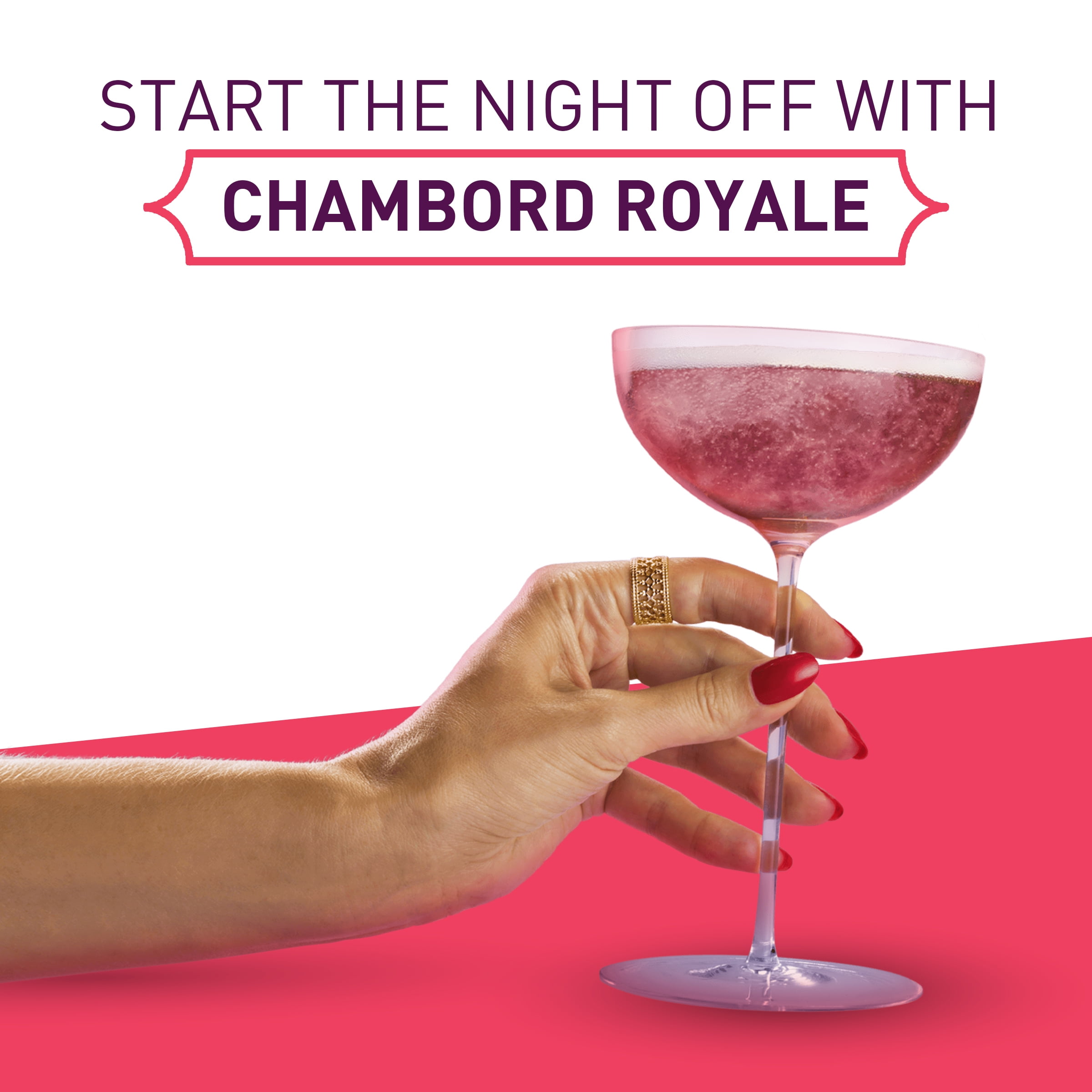 Chambord Black Raspberry Liqueur, 375 ml Bottle, 33 Proof