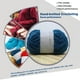 thumbnail image 2 of Advancent Hilo de terciopelo de 100g y 180m para bufandas, hilos de tejer DIY, gorro cálido para bebé, gorro, hilo de ganchillo, suministros de costura Artesanía No.11 Advancent HA009069-11, 2 of 6