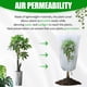 thumbnail image 4 of Ounissouiy Bolsa protectora de plantas de invierno reutilizable, suave y transpirable, para cubierta universal de protección contra heladas Jardín y Patio blanco, 4 of 6
