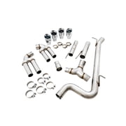 AWE Tuning Audi 8V S3 Track Edition Exhaust with 102mm Chrome Silver Tips