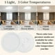 thumbnail image 5 of Lámpara de Techo de Espectro Completo 30W 3650LM, Luz variable 3000K-6500K, Amplio Voltaje 85-265V, panel LED Protector de Ojos, Adecuada para Iluminación Interior en Salones y Cocinas - 1 Paquete, 5 of 6