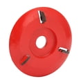 thumbnail image 3 of Wood  Carving Disc, Red Curved Wood Carving Disc  For Wood Working For Root Carving For Tea Table, 3 of 8