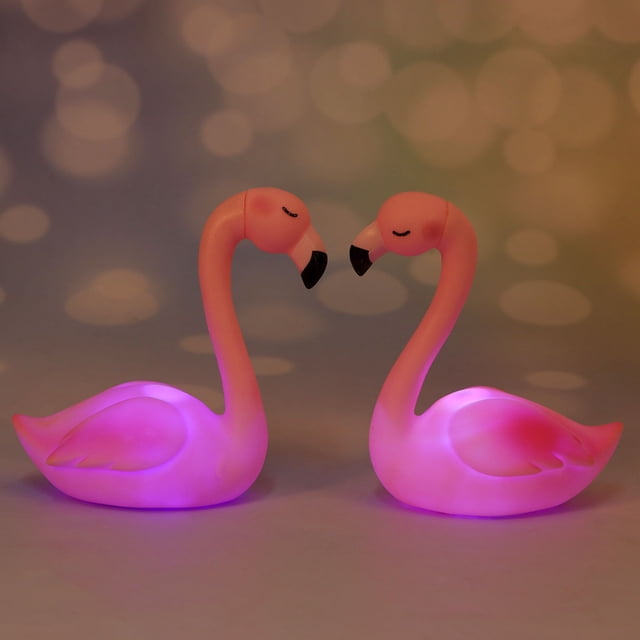 unbranded 4Ud Rosa Flamingo Decorativo Para Pastel Duradero Para Fiesta Y Hogar