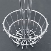 Focus Foodservice 470 Tortilla Fryer Basket, Large Size, Chrome Plated Wire Construction, 6-1/4 x 25