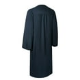 thumbnail image 2 of Endea Graduation Matte Navy Blue Graduation Gown, 2 of 7