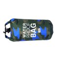 thumbnail image 4 of Sonducket Bolsa de natación impermeable de 15/20L/30L, de saco seco, colores de camuflaje, pesca, canotaje, kayak, almacenamiento, bolsa de Deportes acuáticos Camuflaje Azul 19x55cm Sonducket OD1303-09B, 4 of 6