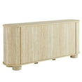 thumbnail image 2 of Modway Overture Buffet Ovale 63” en Faux Travertin, Fini Travertin, 2 of 10