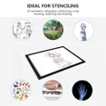 thumbnail image 3 of YSNOOWE led tracing pad Light Box Board designed for 2D Animation Tool in Black with Energy Saving 1 Set, 3 of 8
