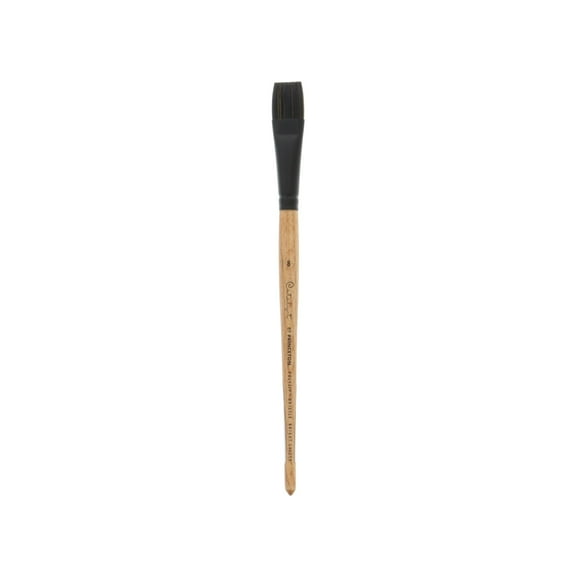 Princeton Brush Catalyst Polytip Short Handle Bristle Brush, Bright Shader, 8